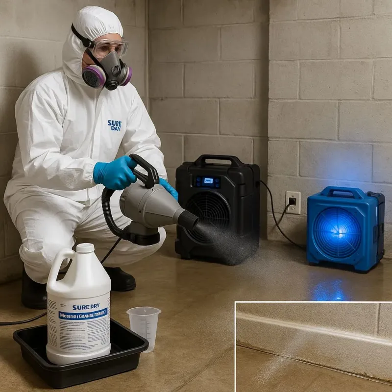 Sanitization and Odor Removal process in Silver Firs, WA