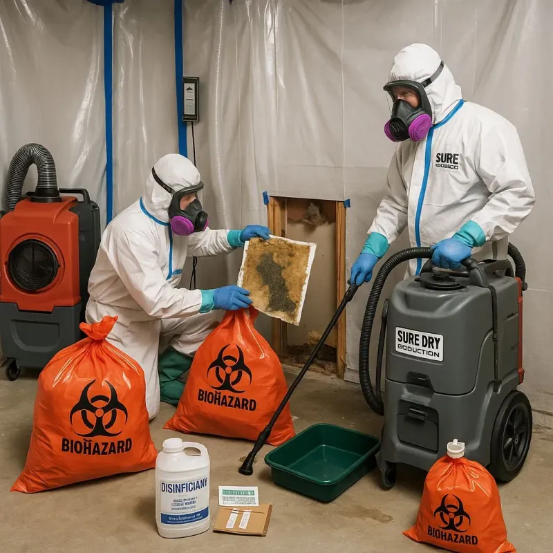 Contaminated Water Handling Protocols process in Silver Firs, WA