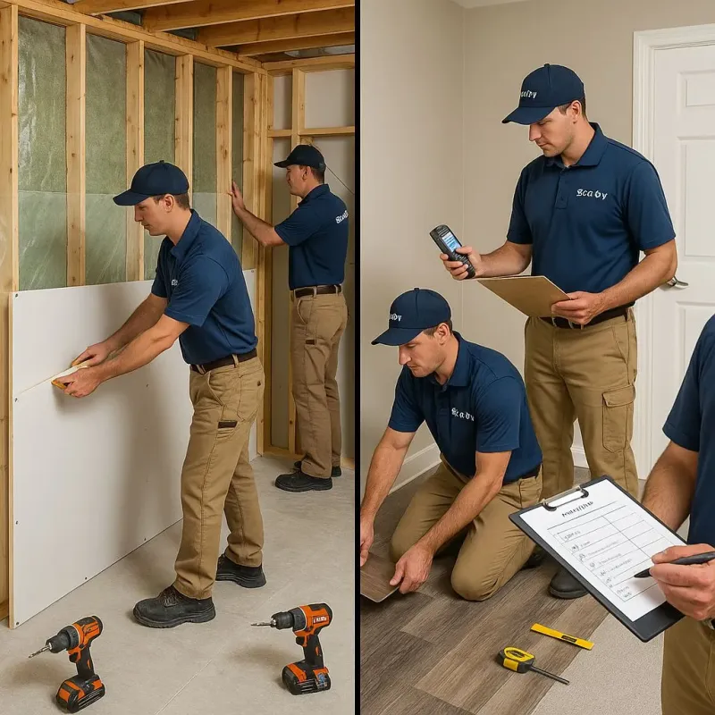 Repairs and Reconstruction process in Silver Firs, WA