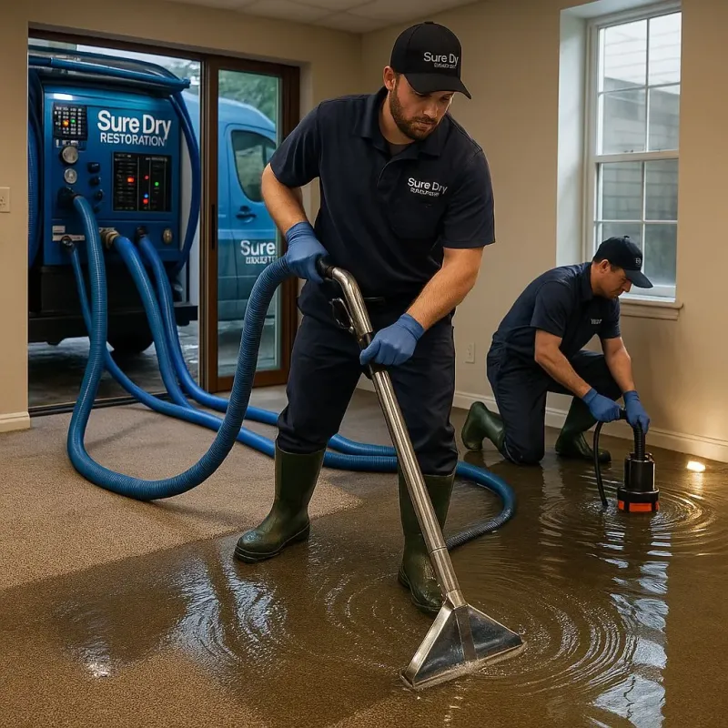 Water Extraction and Removal process in Silver Firs, WA